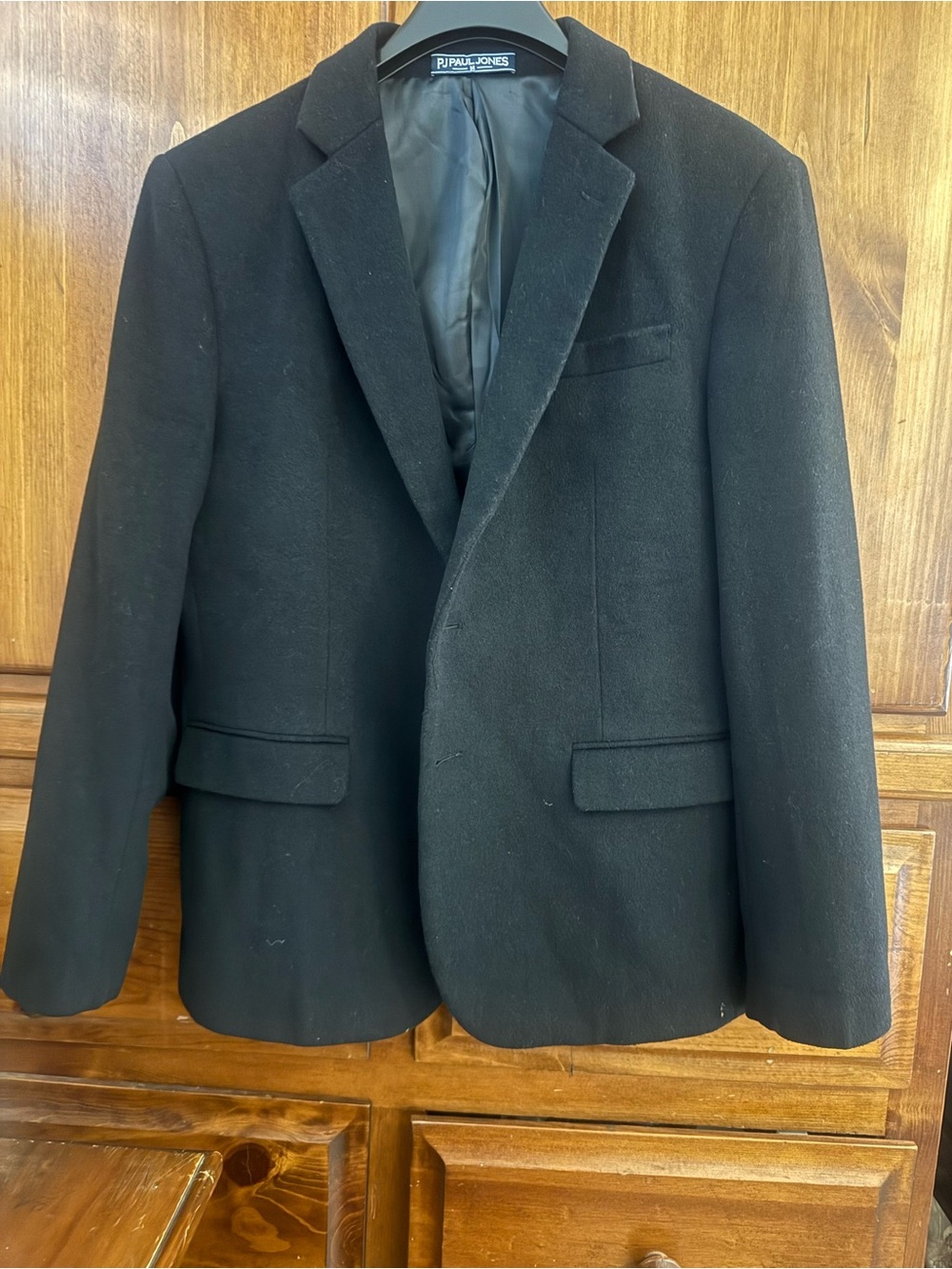 Black Men's Blazer - Classic Tailored  Coat